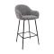 Tabouret de bar Kick Mats - Gris