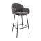Tabouret de bar Kick Mats - Gris foncé