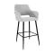 Tabouret de bar Kick Yoni - Gris