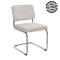 Chaise tubulaire Kick Noxx - Champagne