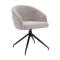 Chaise tournante Kick Ava - Taupe