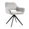 Chaise tournante Kick Miyo - Gris