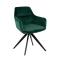Chaise tournante Tom - Vert foncé