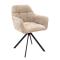 Chaise tournante Kick Luc - Champagne