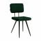 Chaise de salle à manger Kick Toby - Vert foncé
