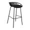 Tabouret de bar Kick Garden Rio - Noir