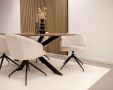 Chaise tournante Kick Merle - Champagne