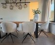 Chaise tournante Kick Merle - Champagne
