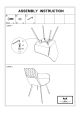 Chaise pour salle à manger Kick Karl - Vert