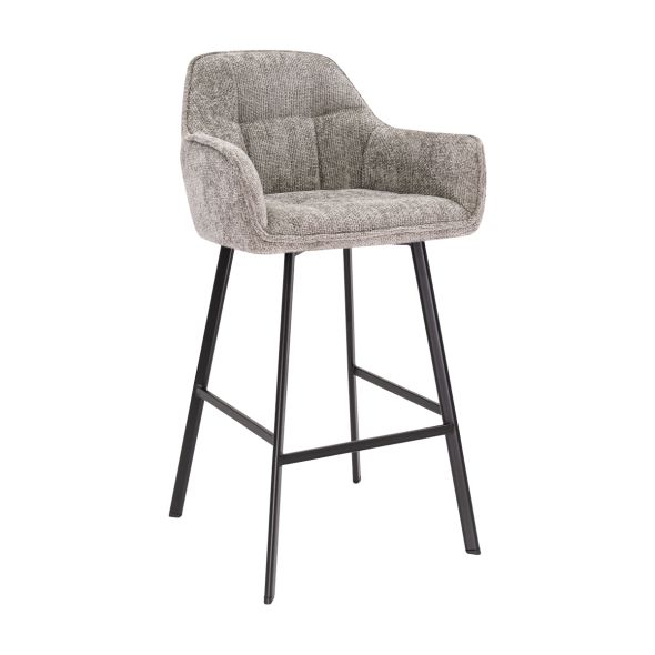 Tabouret de bar Kick Lynn - Gris