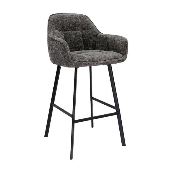 Tabouret de bar Kick Lynn - Gris foncé