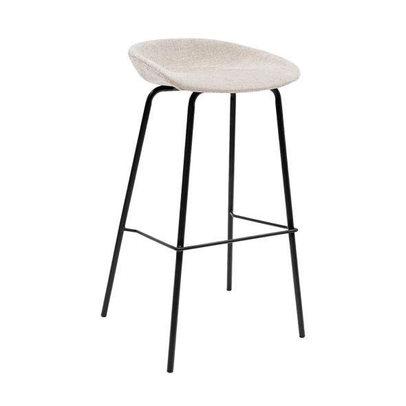 Tabouret de bar Kick Riga - 80cm - Champagne