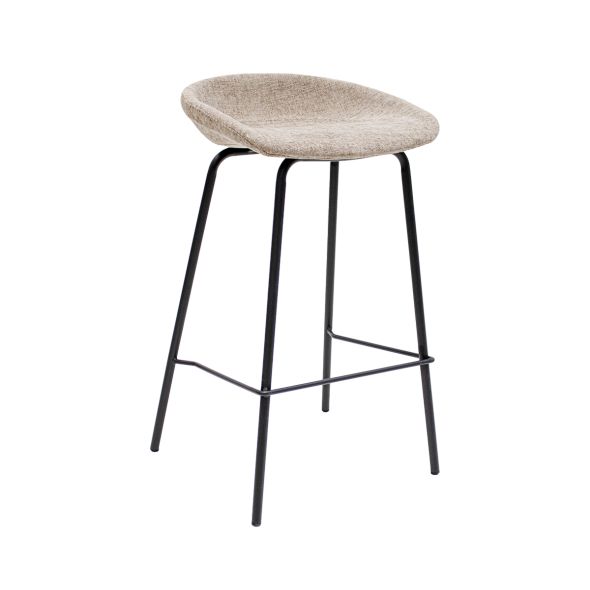 Tabouret de bar Kick Riga - 70cm - Taupe
