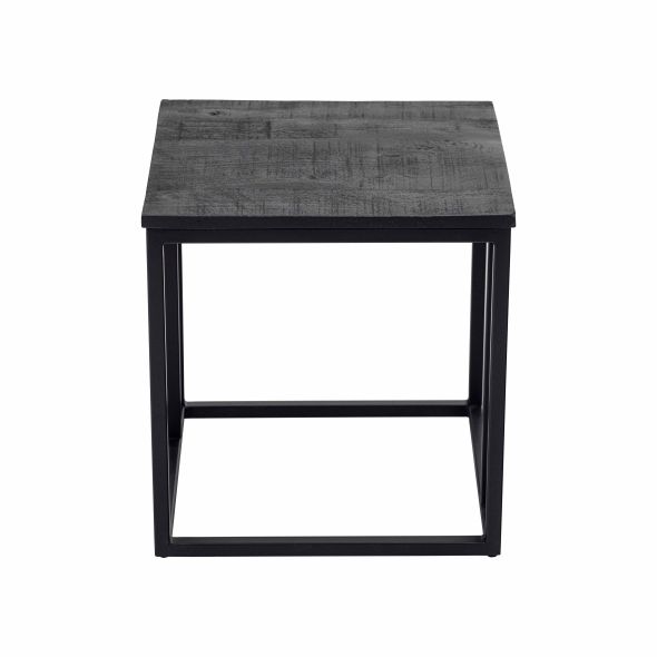 Table d'appoint Kick Anna 45x45 - Noir