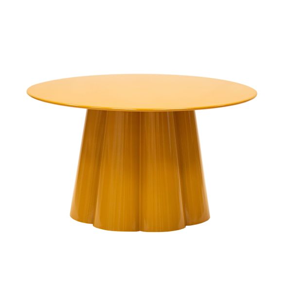 Table d'appoint Kick Ida - L - Jaune ocre