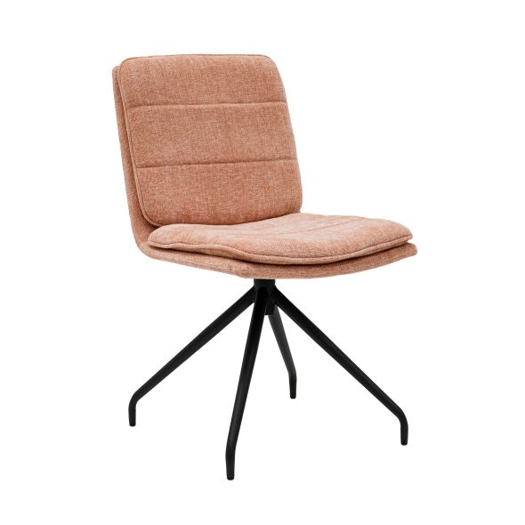 Chaise tournante Kick Aron - Rose