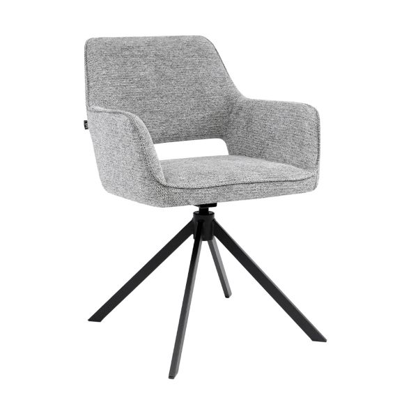Chaise tournante Kick Pax - Gris