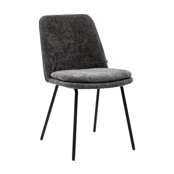 Chaise de salle à manger Jet - Gris foncé