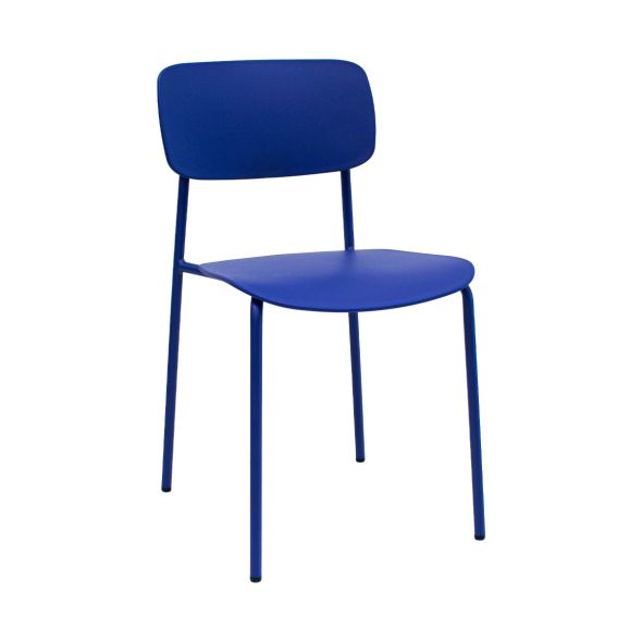 Chaise de salle à manger Kick Lio - Bleu