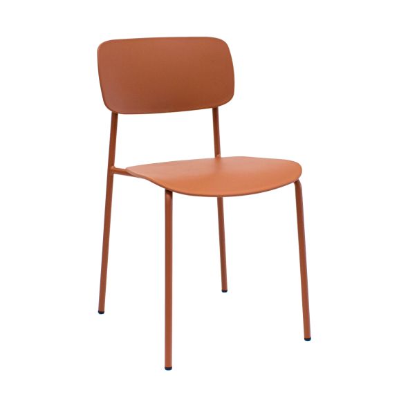 Chaise de salle à manger Kick Lio - Terre