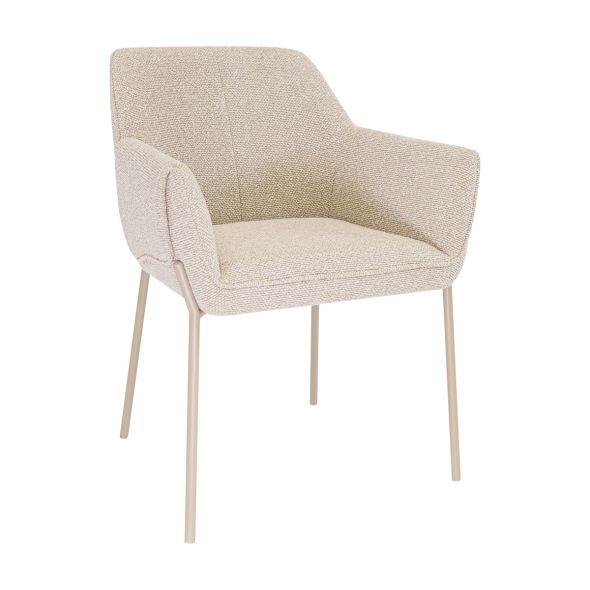 Chaise de salle à manger Kick Mila - Champagne