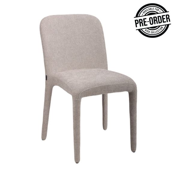 Chaise de salle à manger Stack - Gris