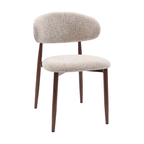Chaise de salle à manger Kick Yuka - Taupe