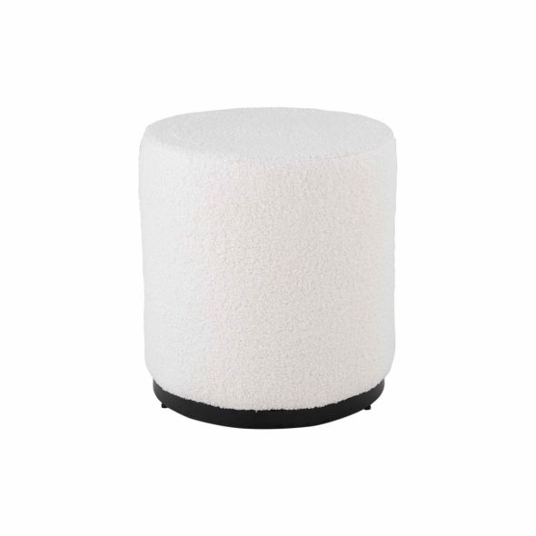 Kick Pouf Teddy - Blanc
