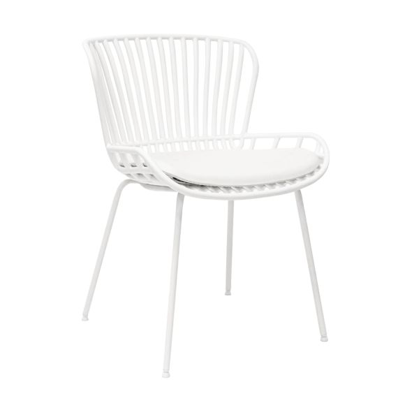 Chaise d’extérieur Kick Lot - Blanc