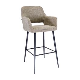 Tabouret de bar Kick Yoni - Taupe
