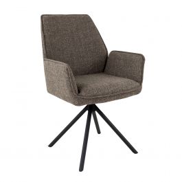 Chaise tournante Kick Alex - Taupe