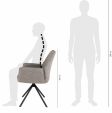 Chaise de salle à manger Kick Lex - Gris