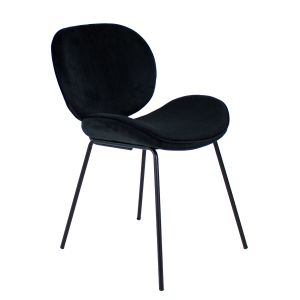 Chaise de salle à manger Kick Forly - Noir