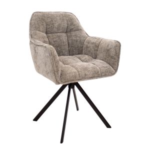 Chaise de salle à manger Kick Luc - Gris