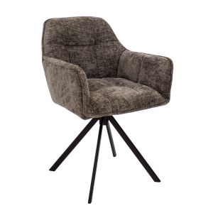 Chaise de salle à manger Kick Luc - Gris foncé