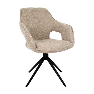 Chaise tournante Kick Zara - Beige