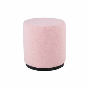 Kick Pouf Teddy - Rose