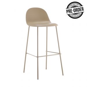 Tabouret de bar Kick Garden Ciro - Beige