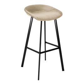 Tabouret de bar Kick Finn - 80cm - Champagne