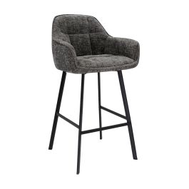 Tabouret de bar Kick Lynn - Gris foncé
