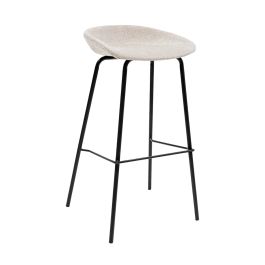 Tabouret de bar Kick Riga - 80cm - Champagne