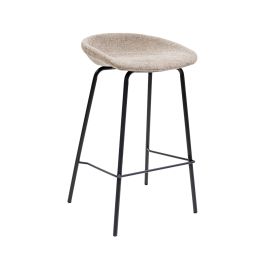 Tabouret de bar Kick Riga - 70cm - Taupe