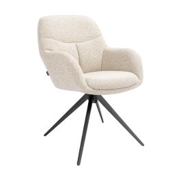 Chaise tournante Kick Abel - Champagne