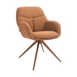 Chaise tournante Kick Abel - Terre