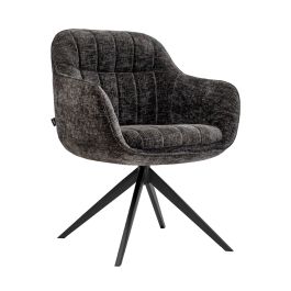 Chaise tournante Kick Stan - Gris foncé