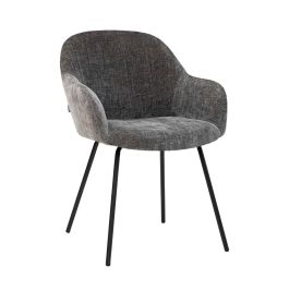 Chaise de salle à manger Kick Arda - Gris foncé