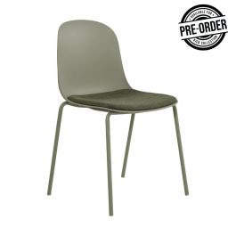 Chaise de salle à manger Kick Bow - Vert