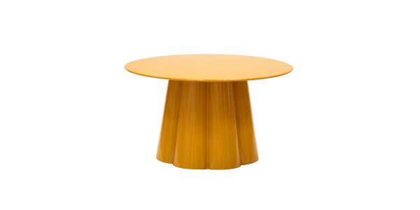 Table d'appoint Kick Ida - L - Jaune ocre