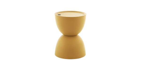 Kick table d'appoint Tess - Jaune