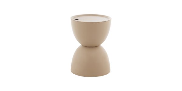 Kick table d'appoint Tess - Beige